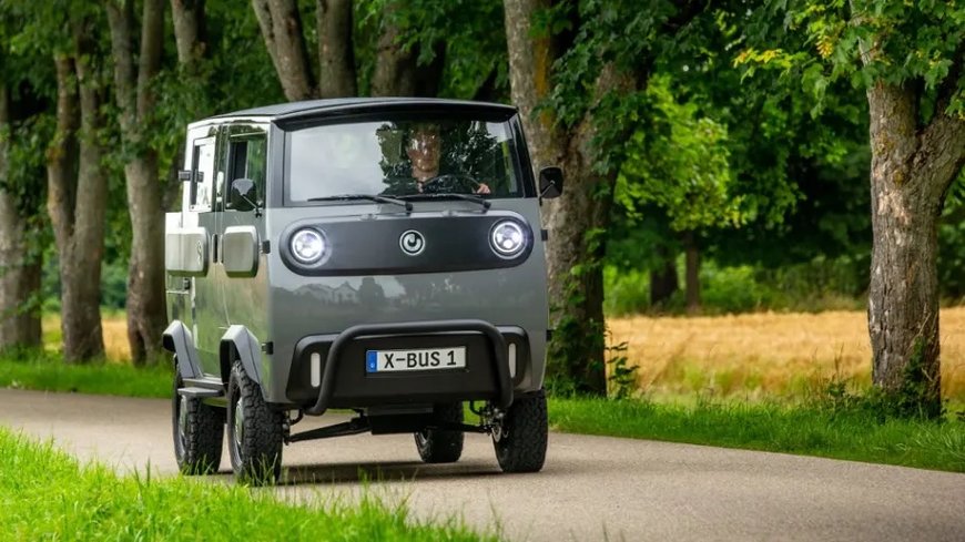World Premiere: XBUS Prototype leads the Way - Lightweight Vehicle for the Mobility of the Future
